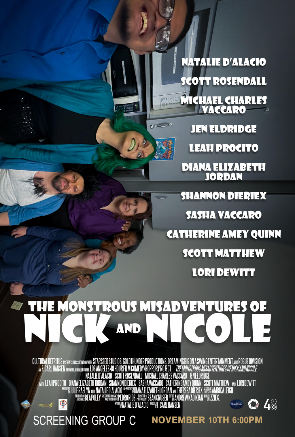 Filmposter for The Monstrous Misadventures of Nick and Nicole